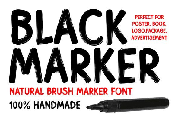 Black Marker: A Bold Typeface for Striking Design