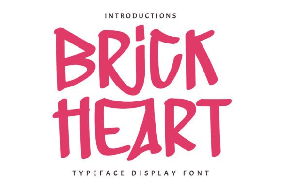 Brick Heart: Crafting Warmth in Modern Typography