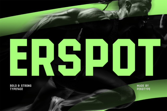 Erspot: The Bold Display Font for High-Energy Branding