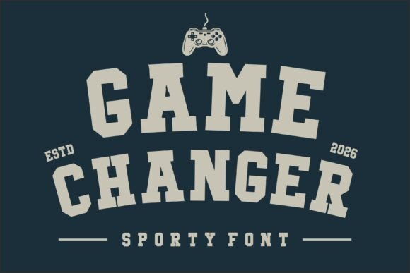 Game Changer: A Bold Font for Impactful Design