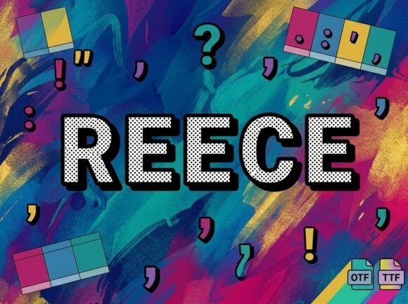 Reece: Ignite Your Visual Design with Retro Pop Energy