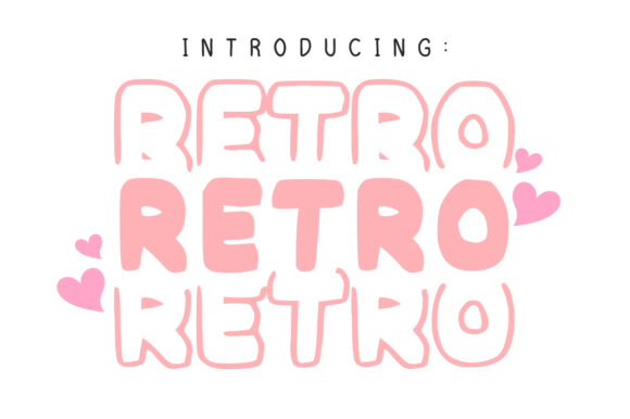Retro: The Playful Display Font for Vibrant Designs