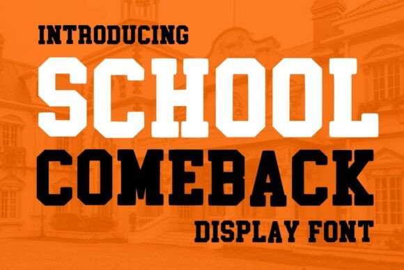 School Come Back: Energizing Modern Design with Varsity Style