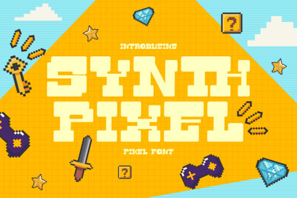 Synth Pixel: The Retro Font Bridging Gaming and Modern Branding